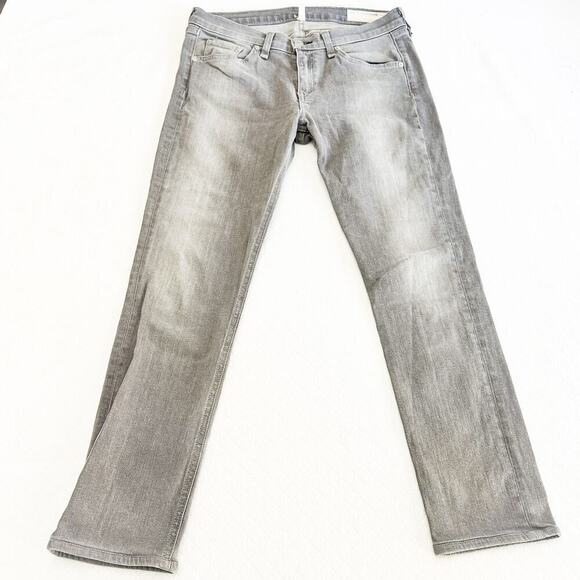 Rag & Bone Skinny Jean Buxton Gray Wash Denim Size 29 W1502K120 - Picture 2 of 8
